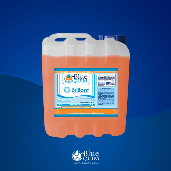CLARIFICADOR BRILLANT BLUE QUIM 10 LT